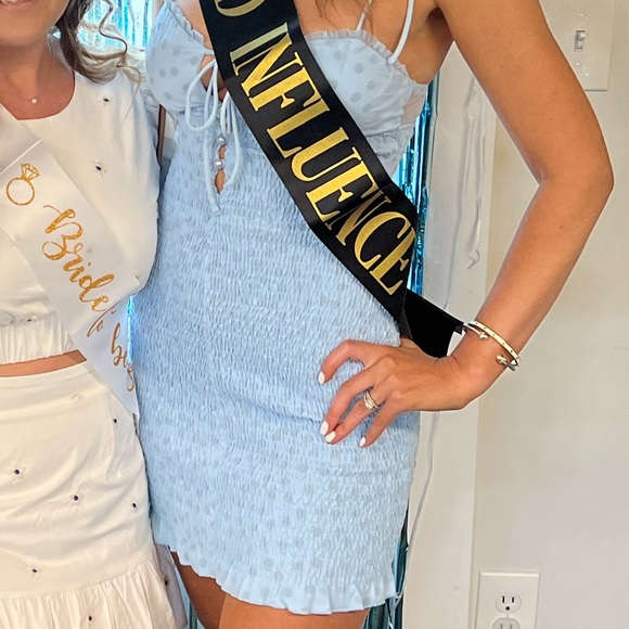 Hello Molly: Too Pretty For You Light Blue Dress - Picture 3 of 4